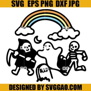 Spooky-Pals SVG, Happy Halloween SVG, Spooky Vibes Halloween SVG