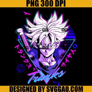 Trunks Dragonball Lofi PNG, Trunks SSJ PNG, Dragon Ball PNG