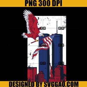 Bald Eagle Twin Towers PNG, Never Forget PNG, 9 11 PNG