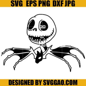 Skeleton SVG, Jack Skellington SVG, Halloween SVG