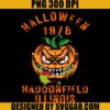 Scary Pumpkin Haddonfield Illinois 1978 PNG, Pumpkin PNG