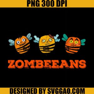 Zombeeans PNG, Zombee Halloween PNG