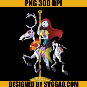 Sally Carousel PNG, Nightmare Sally PNG