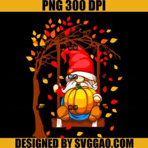 Gnome Fall Autumn Pumpkin PNG, Gnome Pumkin PNG