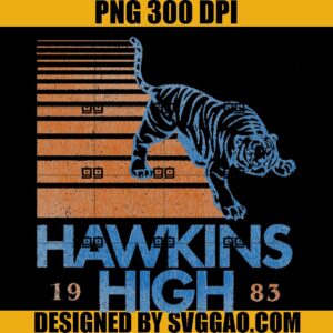 Hawkins High 1983 PNG, Stranger Things PNG