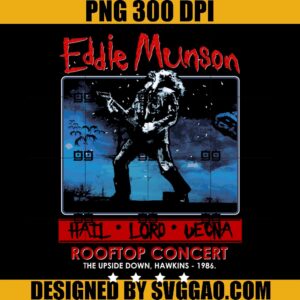 Eddie Munson PNG, The Upside Down Tour 1986 PNG