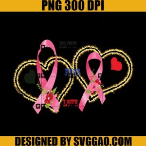 Breast Cancer Awareness Warrior Support PNG, Believe Messy Bun PNG