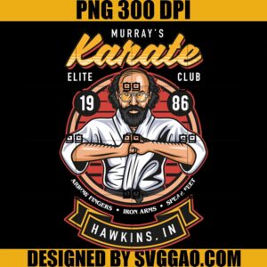 Murray's Karate Club PNG, Stranger Things PNG