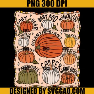 Types of Pumpkins PNG, Halloween Pumkin PNG