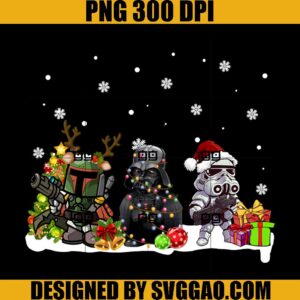 StarWar Christmas PNG, Christmas Santa PNG