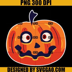 Spooky Halloween Pumpkin Face PNG, Halloween Pumpkin PNG