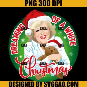 Dreaming Of A White Christmas PNG, Dog Christmas PNG