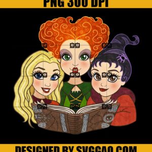Scary Hocus Pocus PNG, Witches PNG