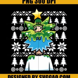 Christmas Tree PNG, Rick Sancho PNG