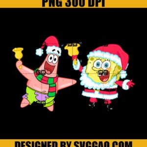 Bob & Patrick Christmas PNG, Christmas PNG
