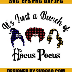 Hocus Pocus SVG, A Bunch Of Sanderson Sisters SVG, Halloween SVG
