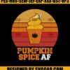 Halloweentown Decorations Embroidery Design, Pumkin Embroidery Machine File 2 Halloween Vintage Embroidery Design Pumpkin Spice Af Birthday Embroidery File