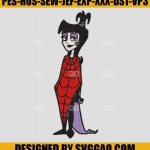 Lydia Halloween Embroidery Design, Horror Movie Embroidery Machine File