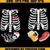 Skeleton Baby with Steak and Beer SVG Bundle Beer SVG Halloween SVG