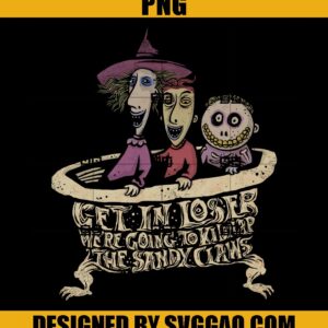 We're Going to Kidnap the Sandy Claws PNG-Christmas PNG