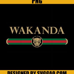 Wakanda Logo PNG, Gucci Wakanda PNG