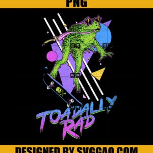 Toadally Rad PNG, A Frog PNG