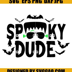 Spooky Dude SVG, Boy Halloween SVG, Halloween SVG