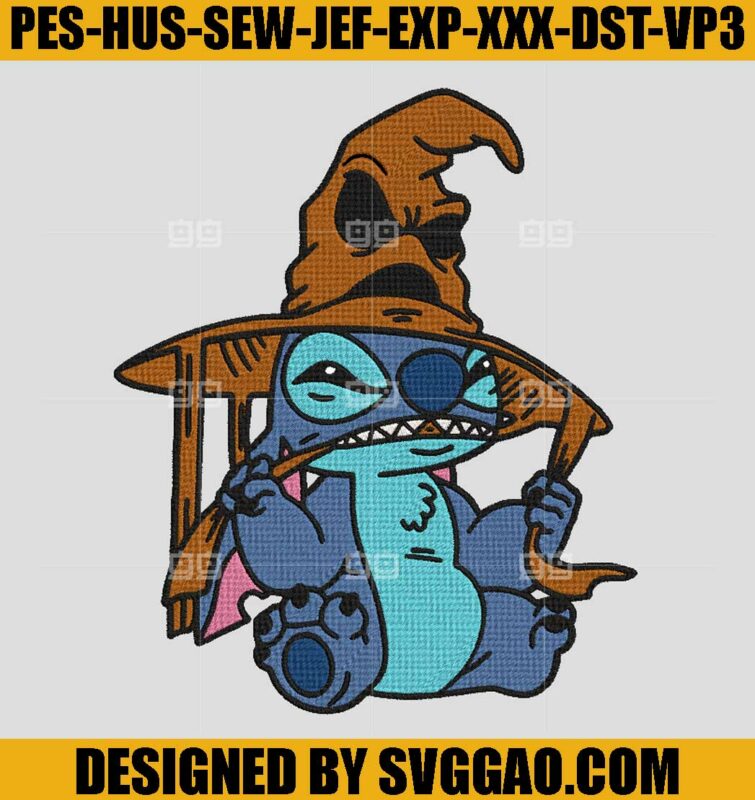 Stitch Witch Embroidery Design, Halloween Stitch Embroidery