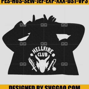 Eddie Munson Embroidery Design, Stranger Things Season 4 Eddie Munson Embroidery Machine File