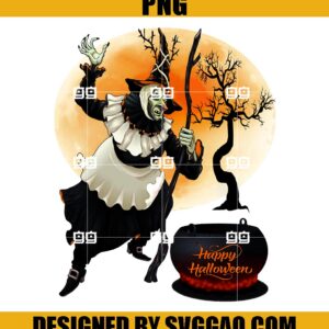 Happy-Halloween-PNG-Witch-Moon-PNG
