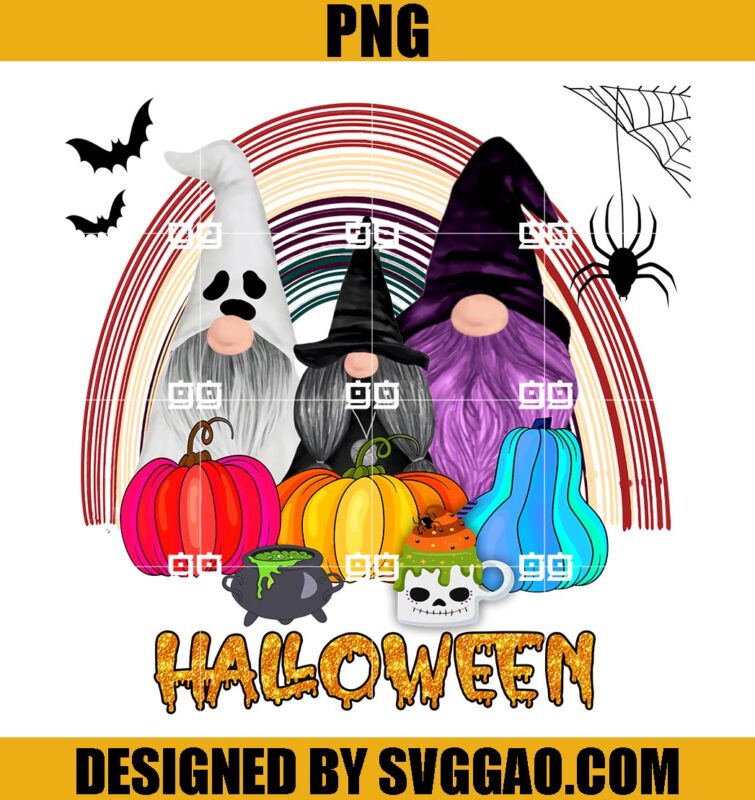 Gnome Halloween PNG, Gnome PNG, Pumkin PNG