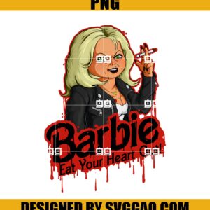 Barbie PNG, Eat Your Heart Out PNG, Horror PNG