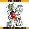 Never Go Full Zombie PNG, Zombie Halloweeen PNG