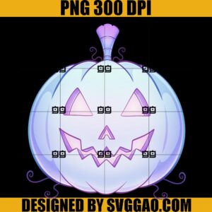 Frosty Pumpkin PNG, Pumpkin Halloween PNG