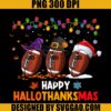 Football Costume Halloween PNG, Thanksgiving Christmas Happy Hallothanksmas PNG