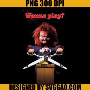 Wanna Play PNG, Vintage Chucky PNG, Tiffany Child's Play PNG