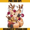 Ramen Reindeer PNG, Christmas Deer PNG