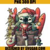 Ohana Gift Cute PNG, Christmas Experiment PNG, Stich Chrsitmas PNG