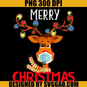 Merry Christmas PNG, Deer Christmas PNG, Deer Xmas PNG