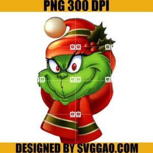 Grinchmas PNG, Santa Grinch PNG, Christmas Grich PNG