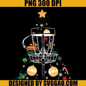 Frisbee Golf In Christmas PNG, Xmas PNG, Noel PNG