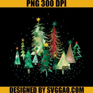 Christmas Trees PNG, Merry Christmas PNG