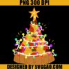 Christmas Pizza PNG, Christmas Lights PNG