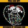 Christmas Lovers PNG, Skeleton Christmas PNG