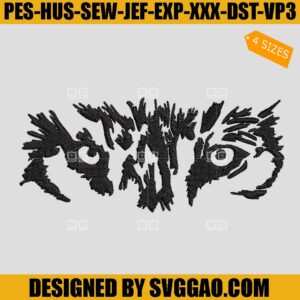 Wolves Homecoming Embroidery Design, Wolf Eyes Embroidery, Husky Embroidery Machine File
