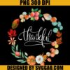 Thanksgiving Wreath PNG, Thankful PNG, Thanksgiving PNG