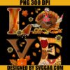 Love Thanksgiving PNG, Turkey Stethoscope Nurse Life PNG