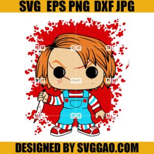 Horror Chucky SVG, Horror Halloween SVG, Chucky SVG