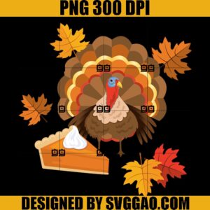 Turkey And Pie PNG, Thanksgiving PNG, Turkey PNG