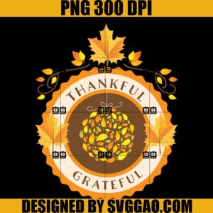 Thankful Label PNG, Thankful Grateful PNG